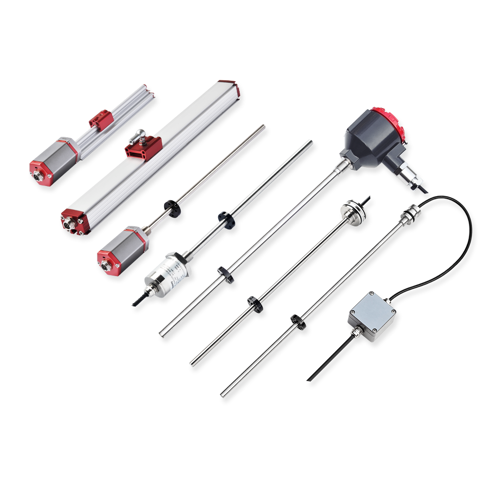 Sensor de desplazamiento magnetoestrictivo